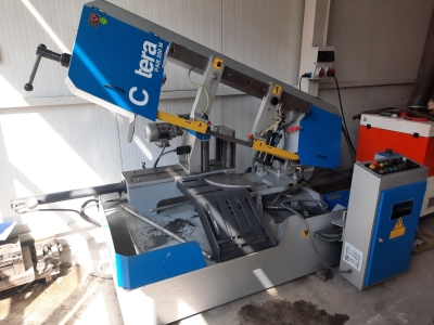 Cutarel PAR 350 M Zaviyeli Tam Otomatik Şerit Testere 08
