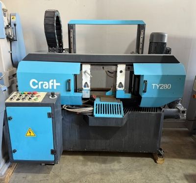 Craft TY 280 Sütunlü Şerit Testere Tezgahı, Bakımları yapılmıştır. Çalışır durumdadır. Firmamız tarafından garantilidir.