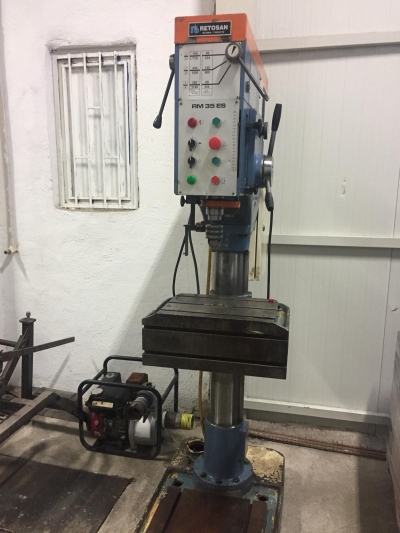 Rotesan RM 35 ES Şanzımanlı Matkap, Bakımları yapılmıştır. Çalışır Durumdadır.<br />Firmamız tarafından garantilidir.